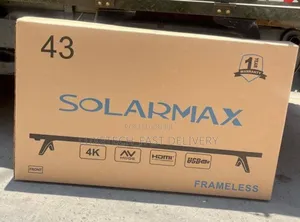 Solarmax 43 Inches Led Tv Frameless