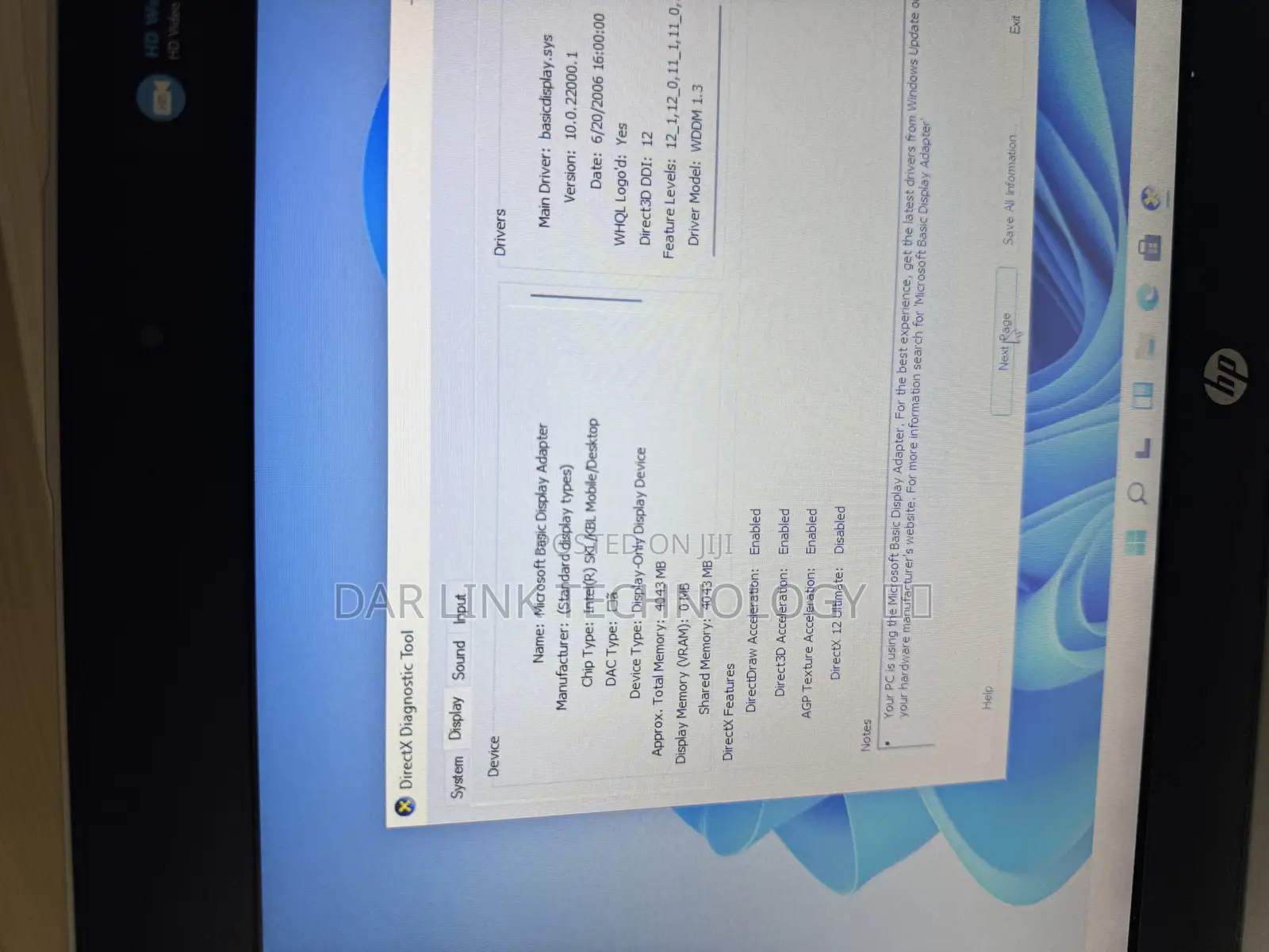 Laptop HP 430 G5 8GB Intel Core I5 HDD+SSD 256GB