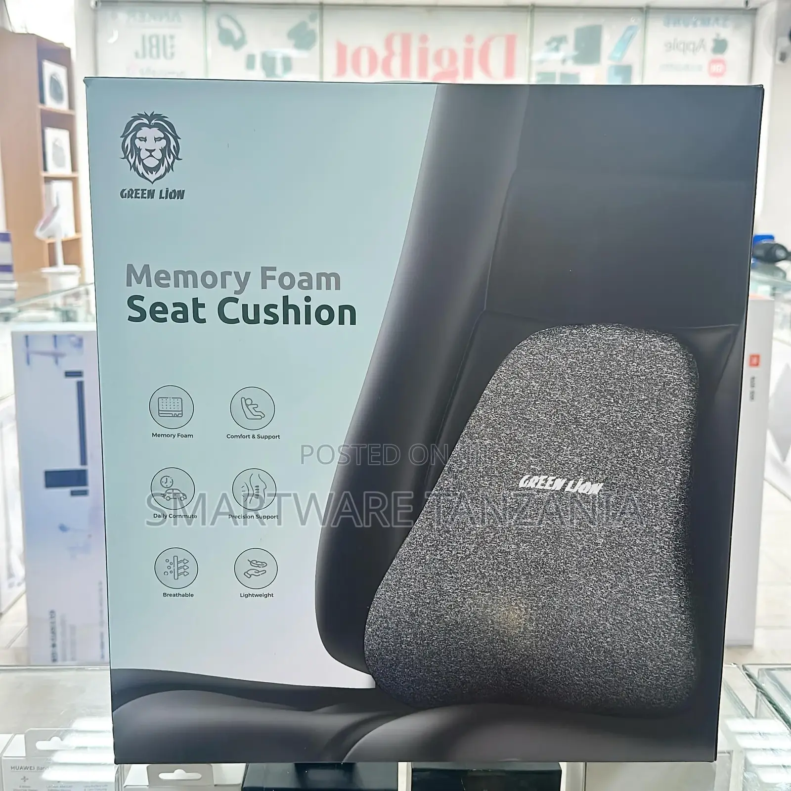 Lumbar Lower Back Support Pillow For Car/Truck/Office Chair