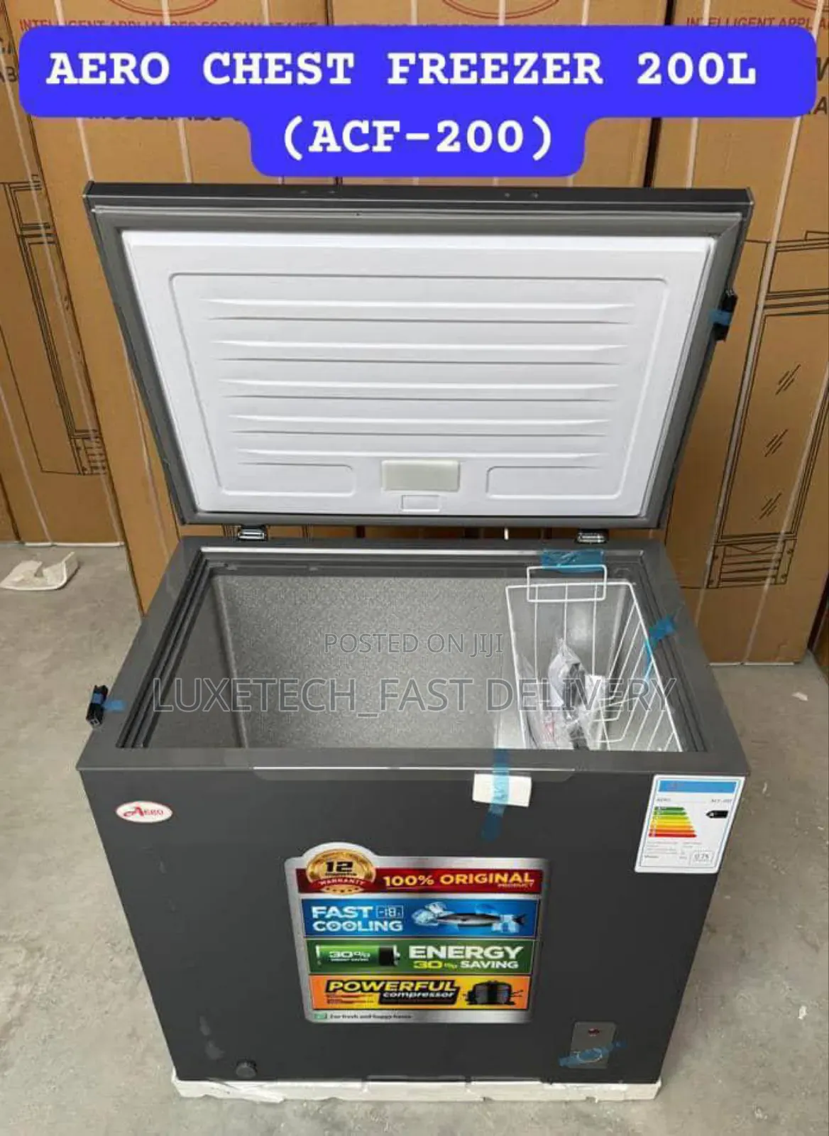 Aero Chest Freezer 200l