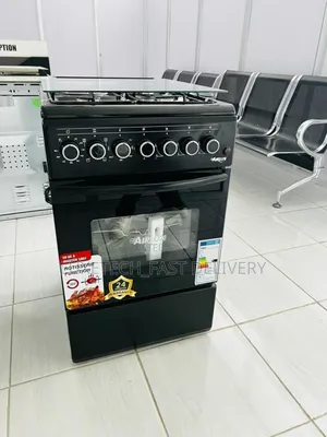 Airlux Cooker 3 Gas Burners and 1 Electric Hot Plate 50x60