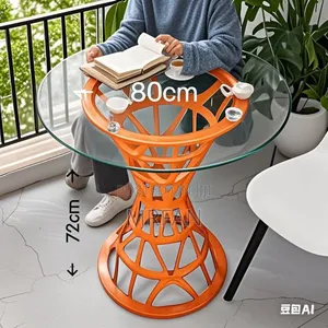 Coffee Table Round With Glass
