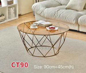 Coffee Table Round and Glass