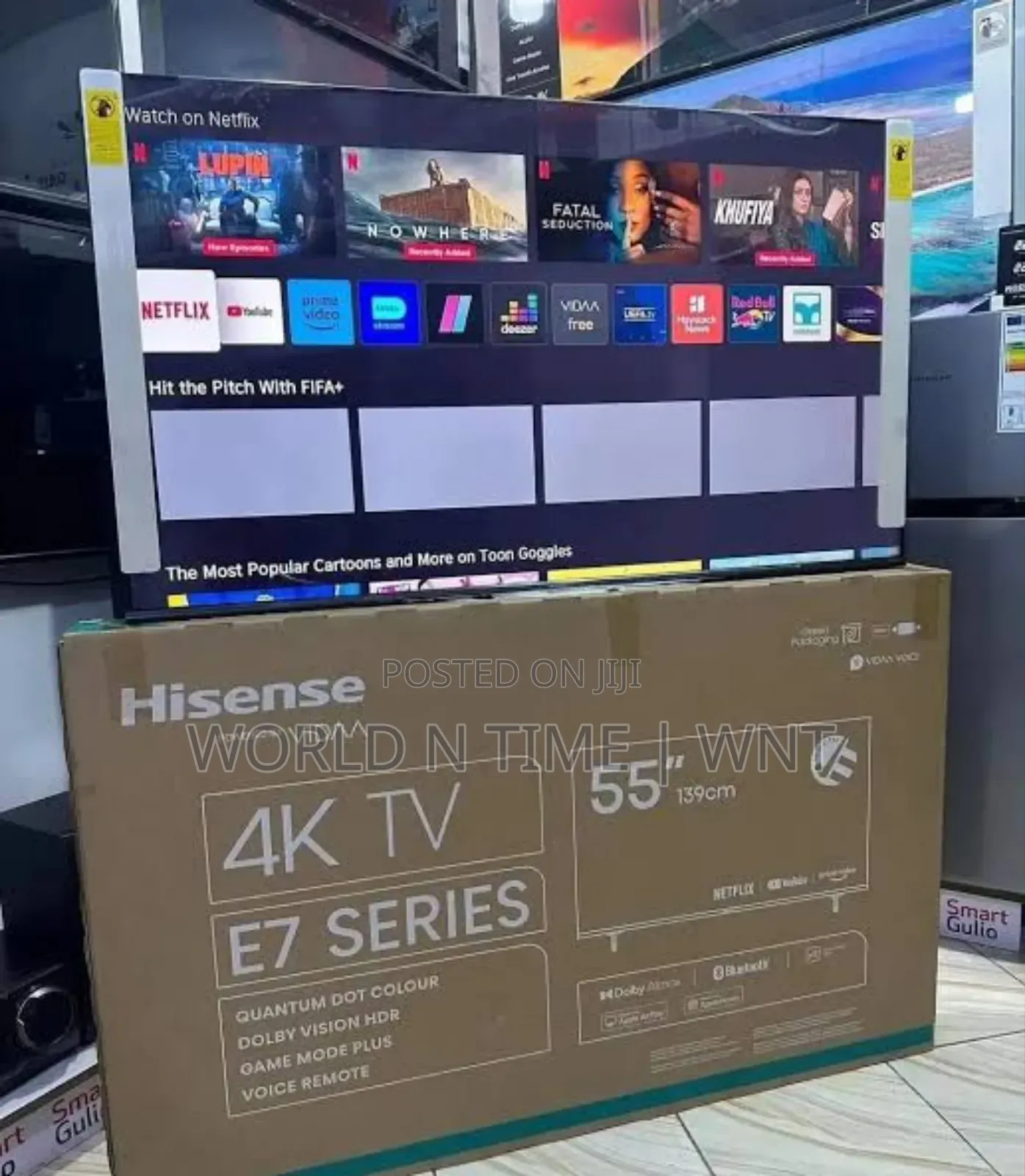 Hisense 55 Inch Uled Tv 55e7k Smart Uhd Quantum