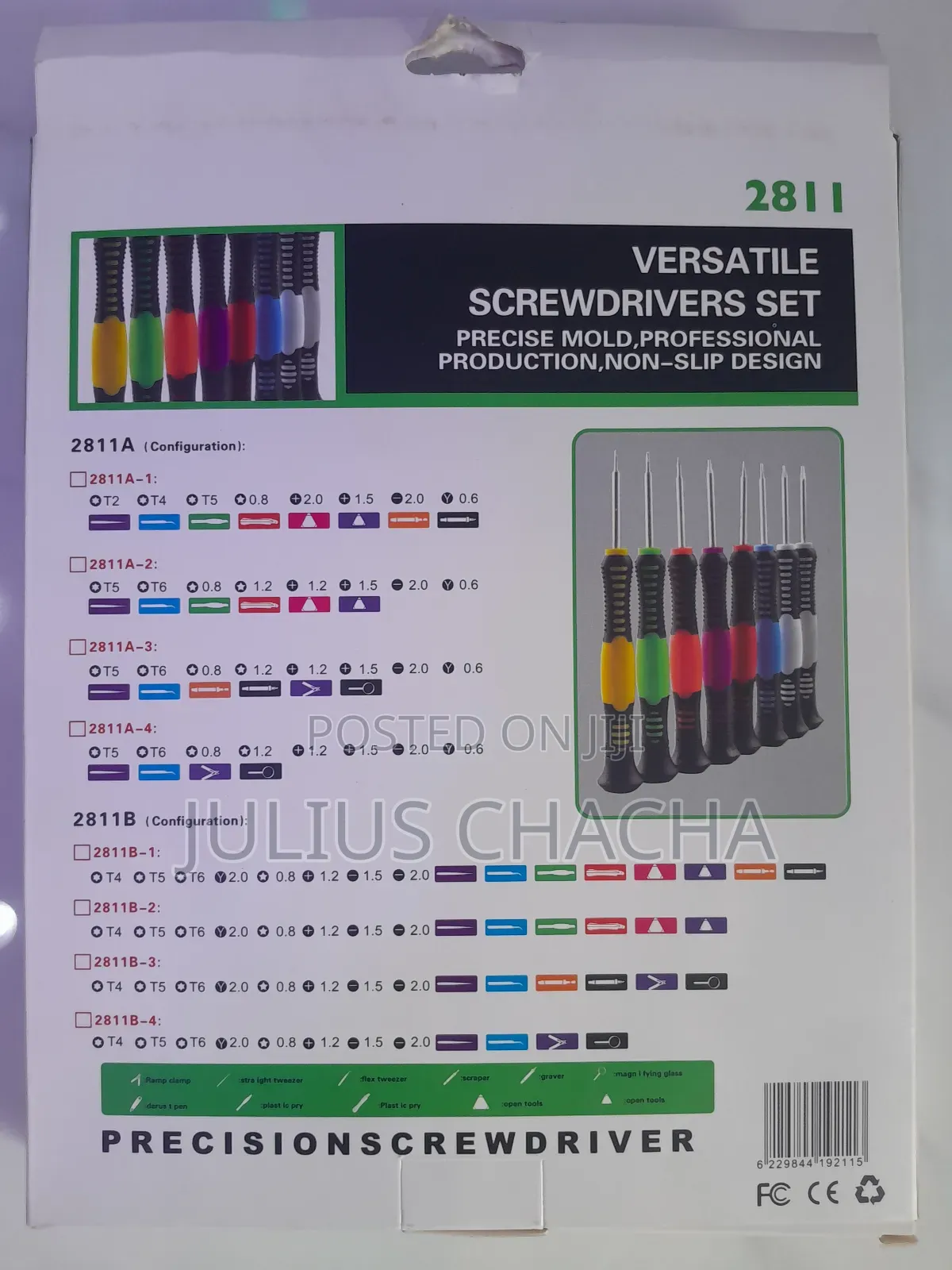Versatile Screwdrivers Set