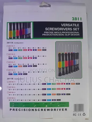 Versatile Screwdrivers Set