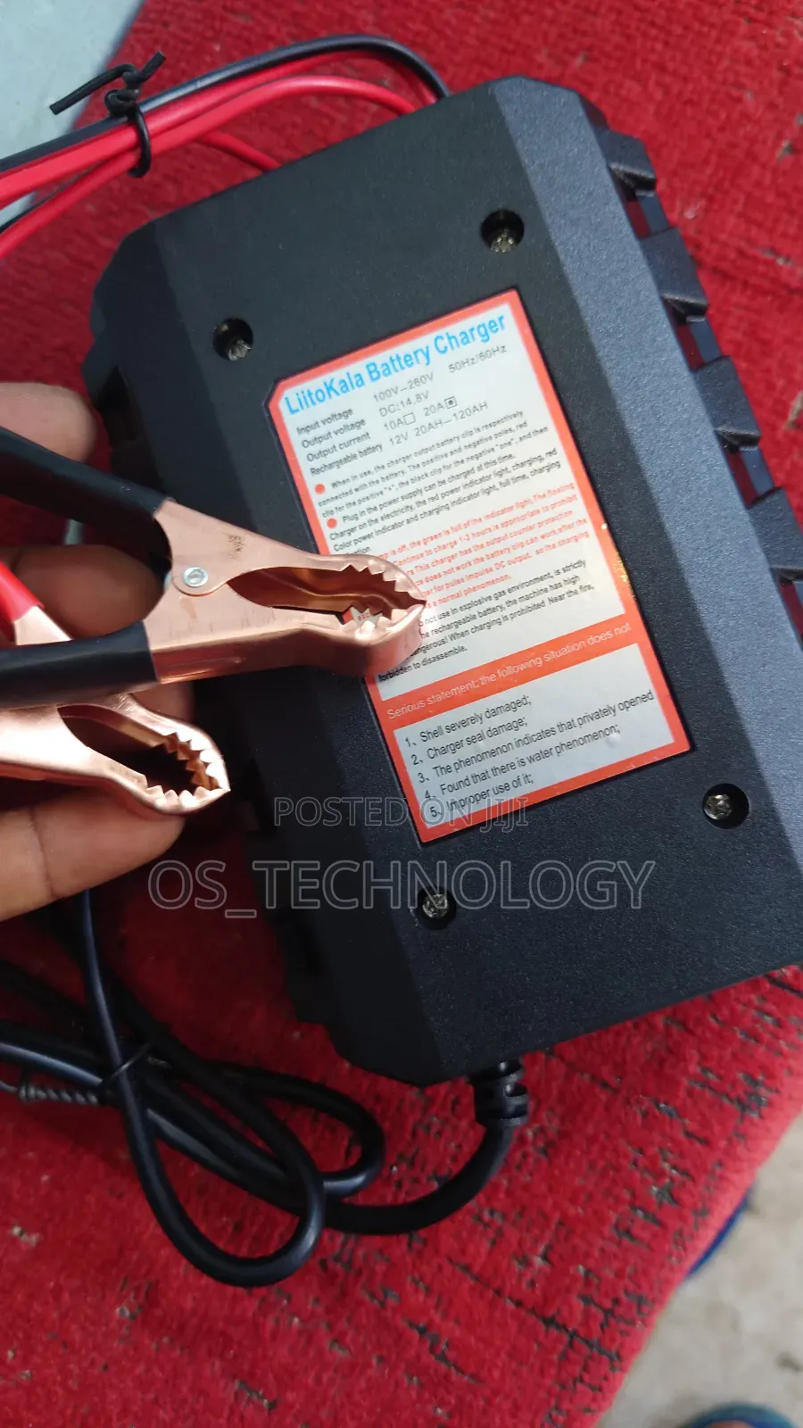 Original Solar/Car Battery Charger/Lifepo4 Battery 12v