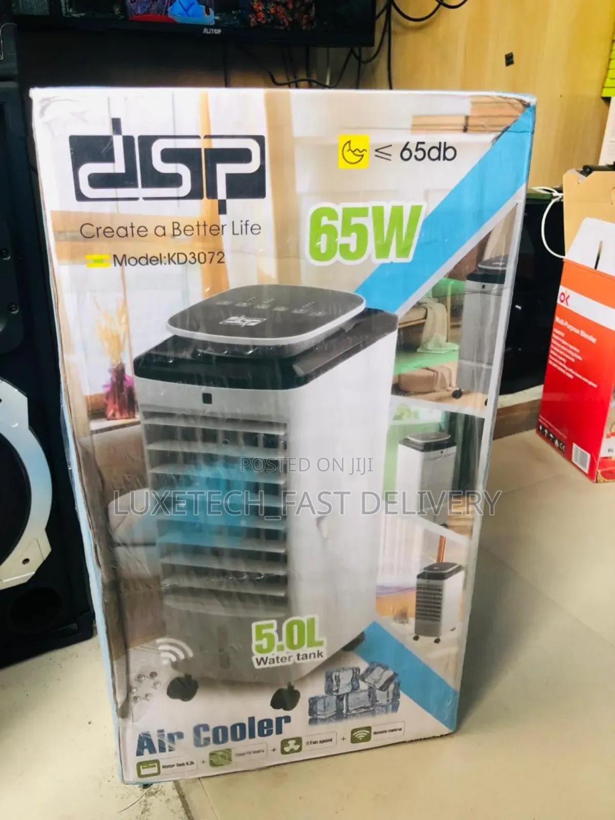 DSP Portable Air Cooler With a 5.0l Water Tank
