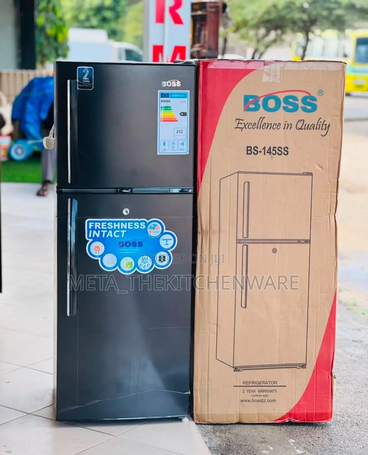 Boss Refrigerator 145l Bs145ss