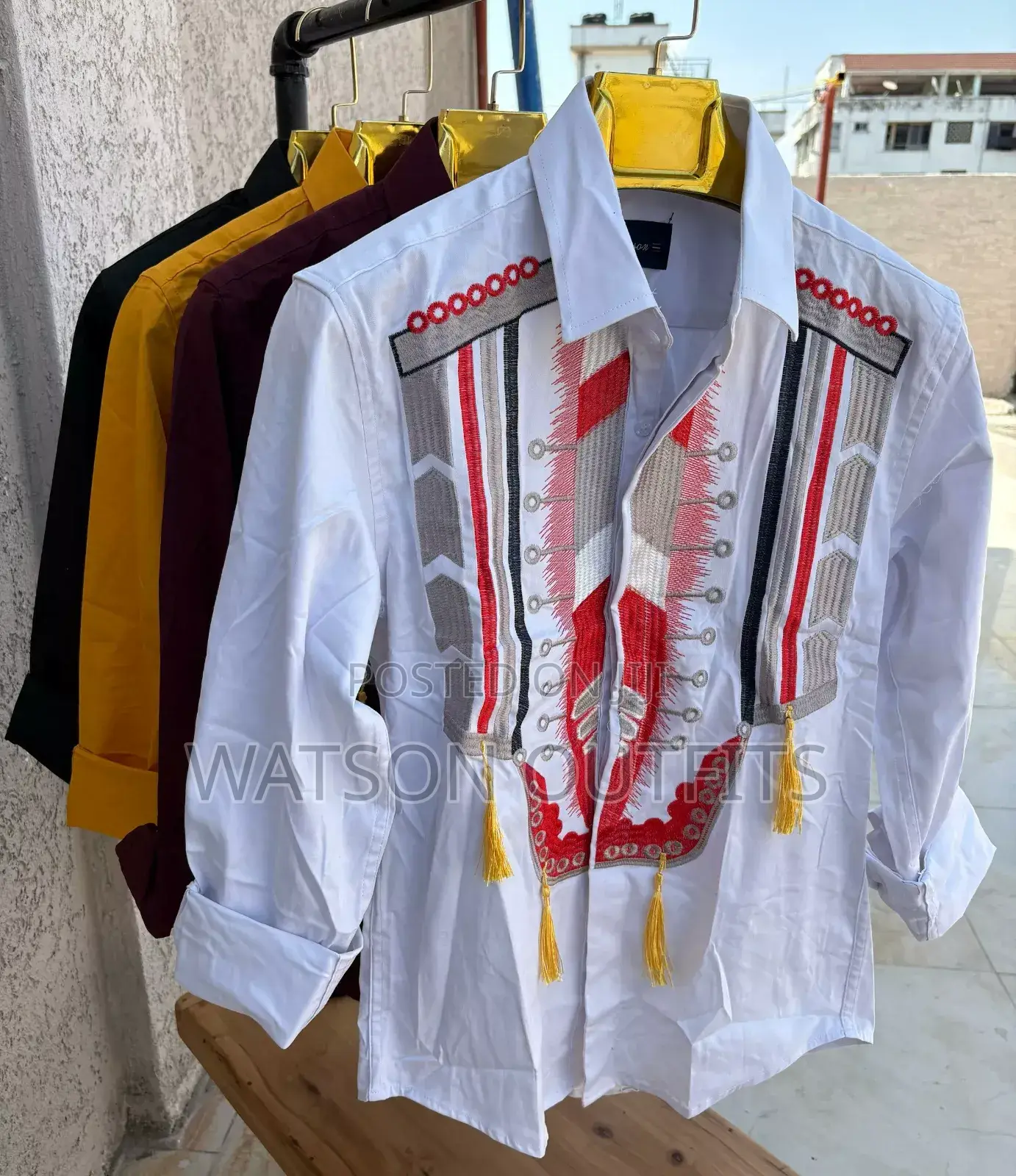 Shati Mpya Za Indian Material