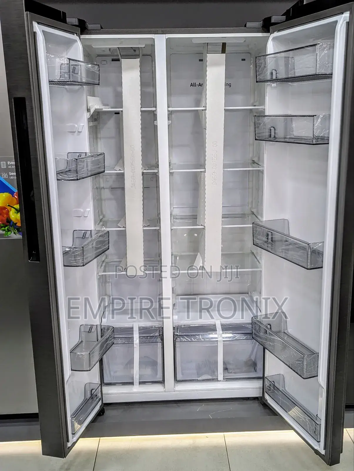 Samsung Rs57dg4000b4 583l Side-by-Side Refrigerator With Ai