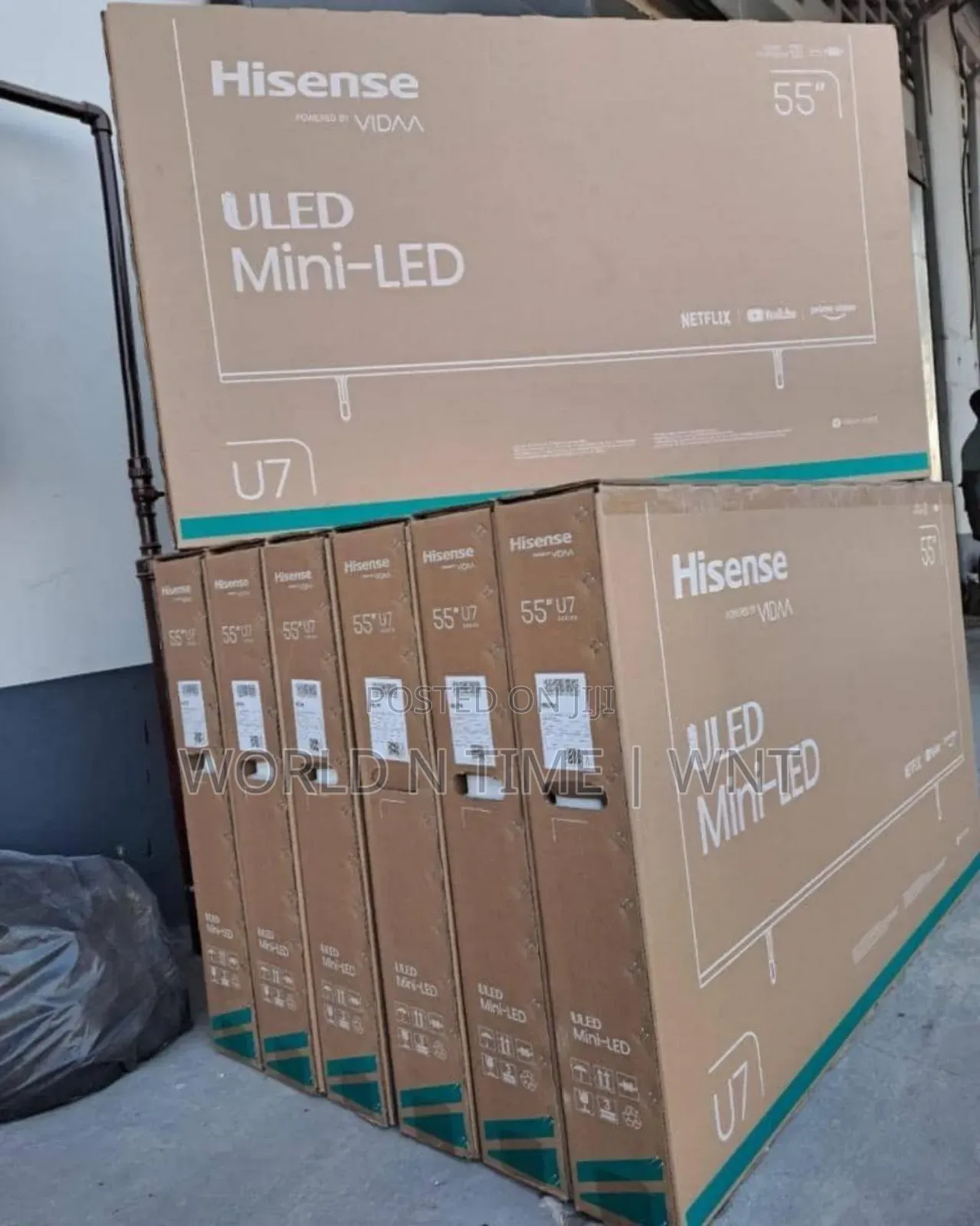 Hisense 55′′ Mini-Led Uled Smart Tv | Quantom Dot | 55u7k