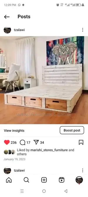 Pallet Bed