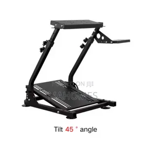 Carbon Steel Foldable Simulator Wheel and Shifter Bracket