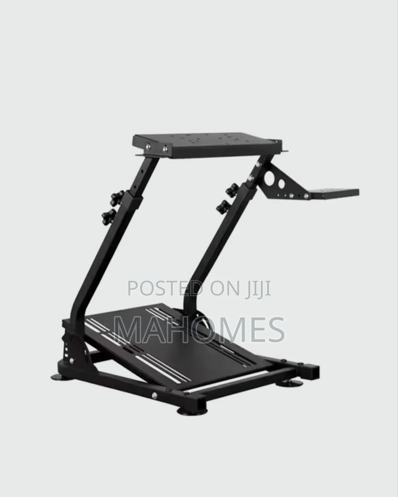 Carbon Steel Foldable Simulator Wheel and Shifter Bracket