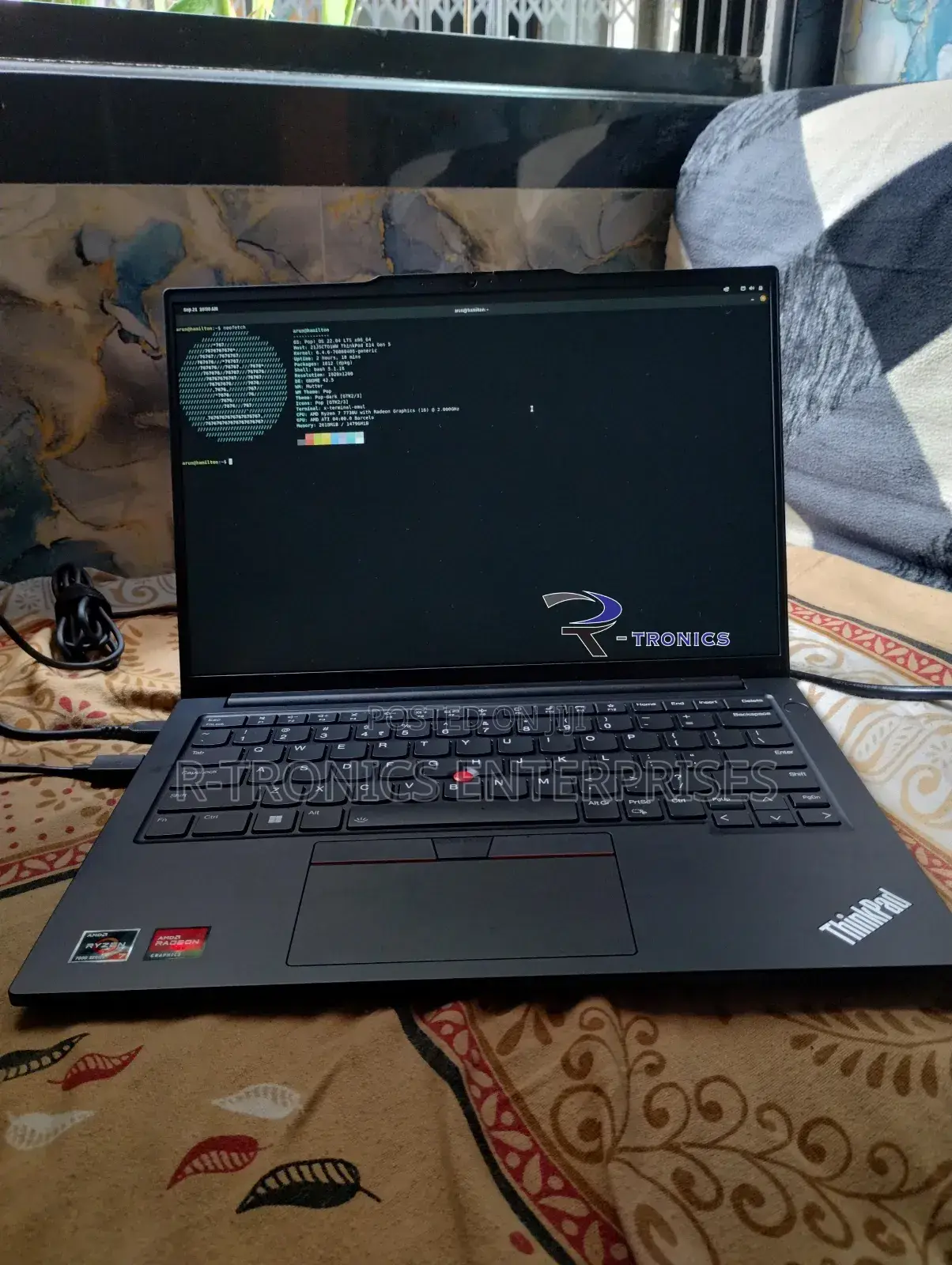 New Laptop Lenovo ThinkPad E14 G5 8GB Intel Core Ultra 5 SSD 512GB