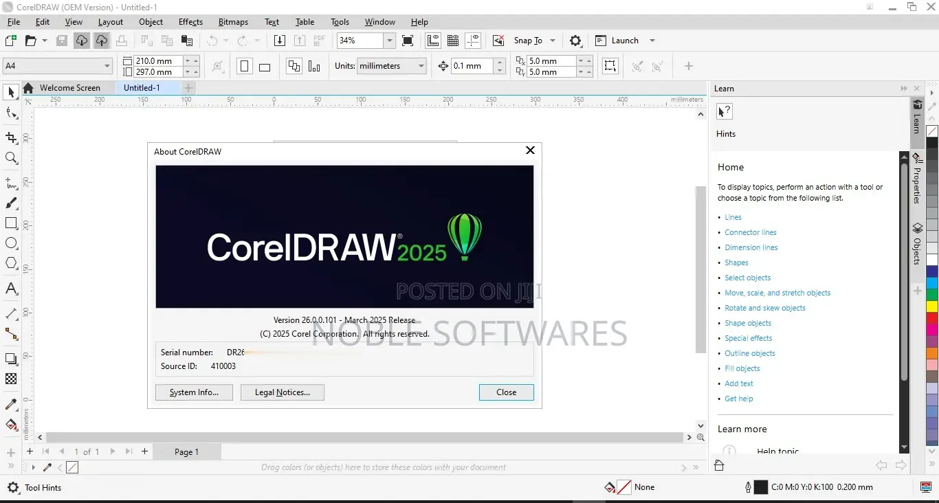 Coreldraw Graphics Suite 2025 ( Offline Install )