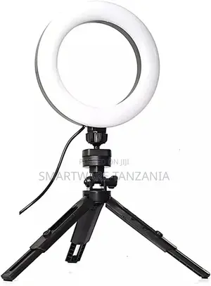 Tabletop Makeup Standing Led Ring Light Kit And Tripod Stand