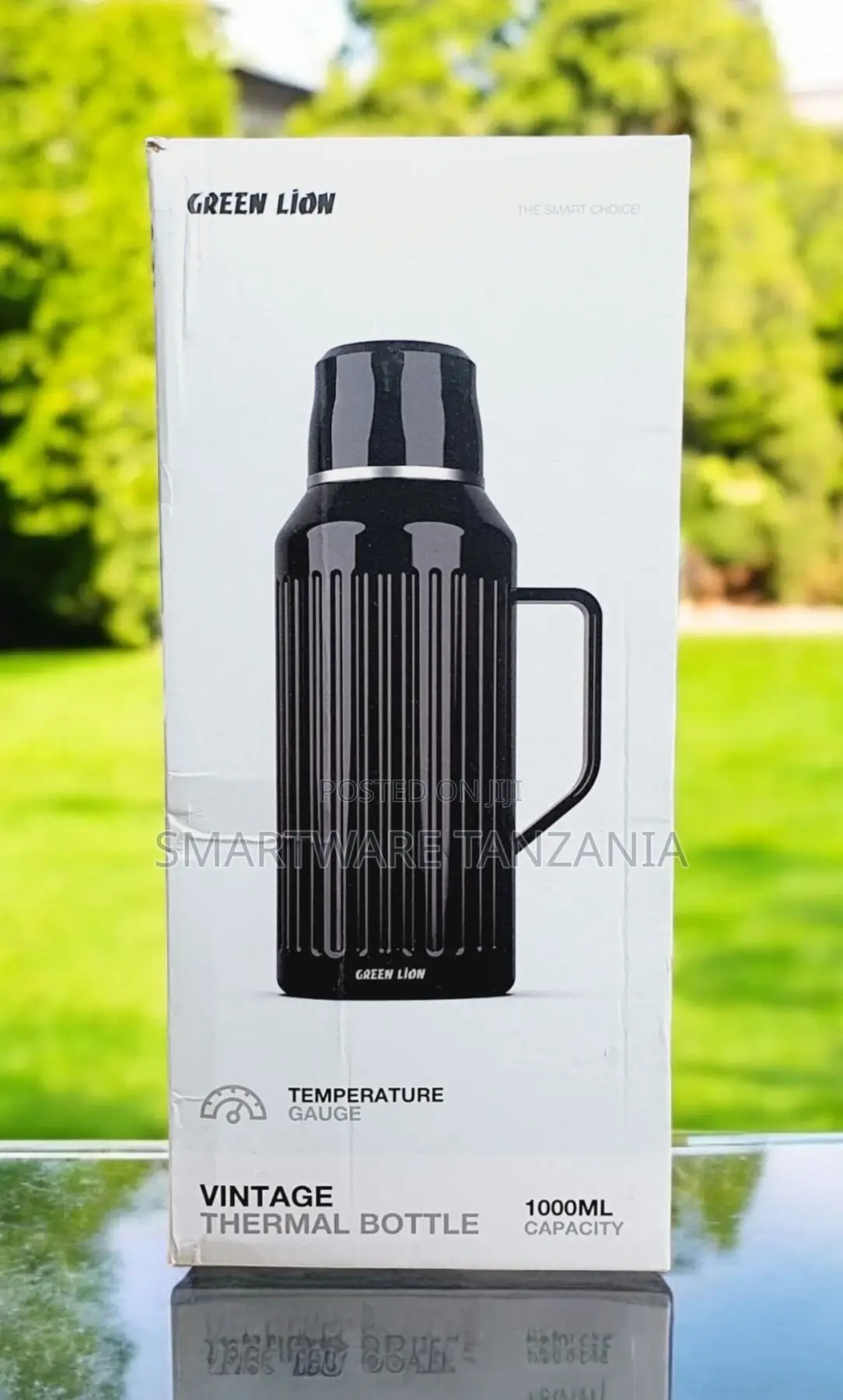 Green Lion Thermal Bottle, 1000 Ml, 12 H Thermal Efficiency
