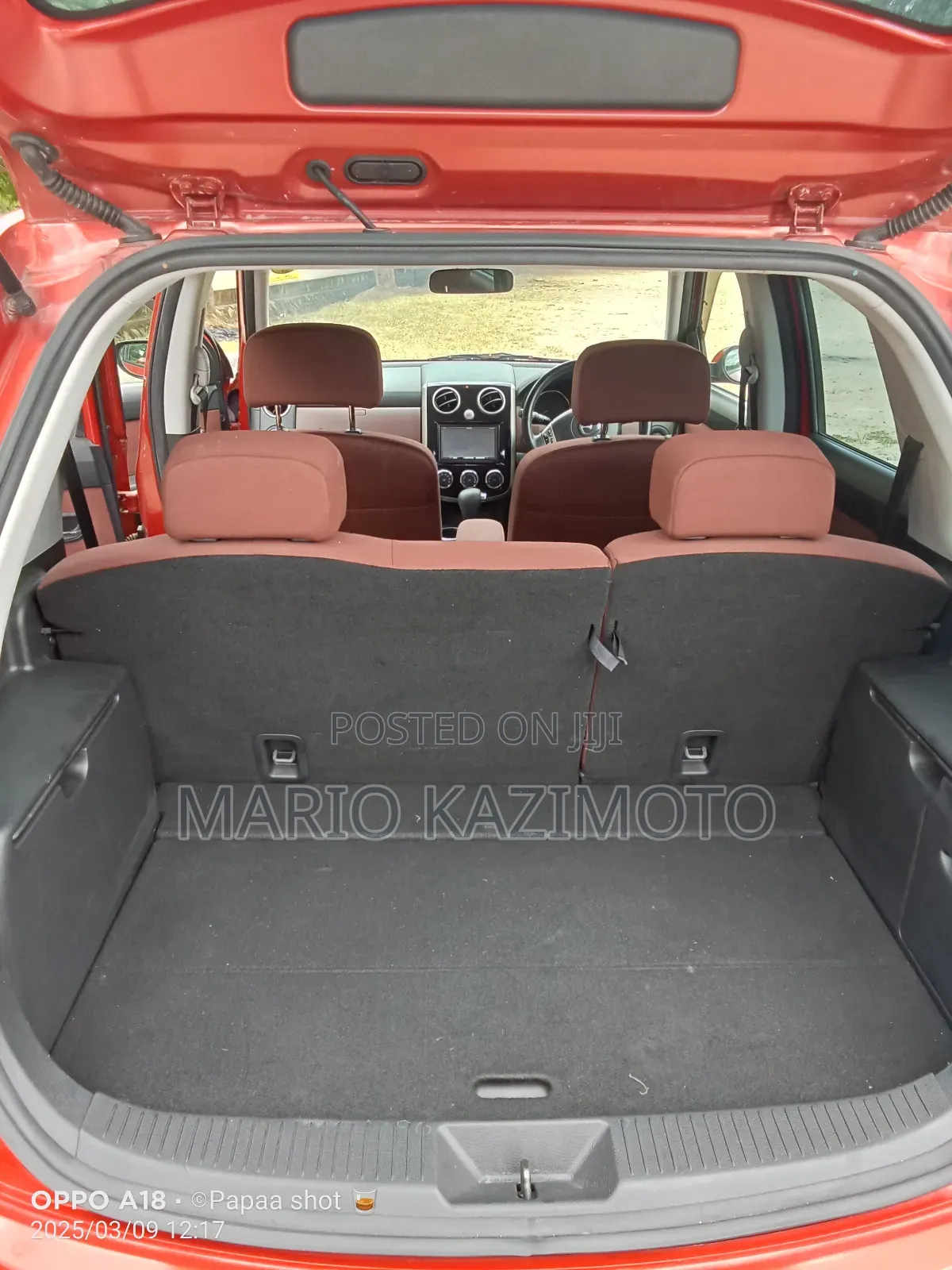 Mazda Verisa 2009 Red