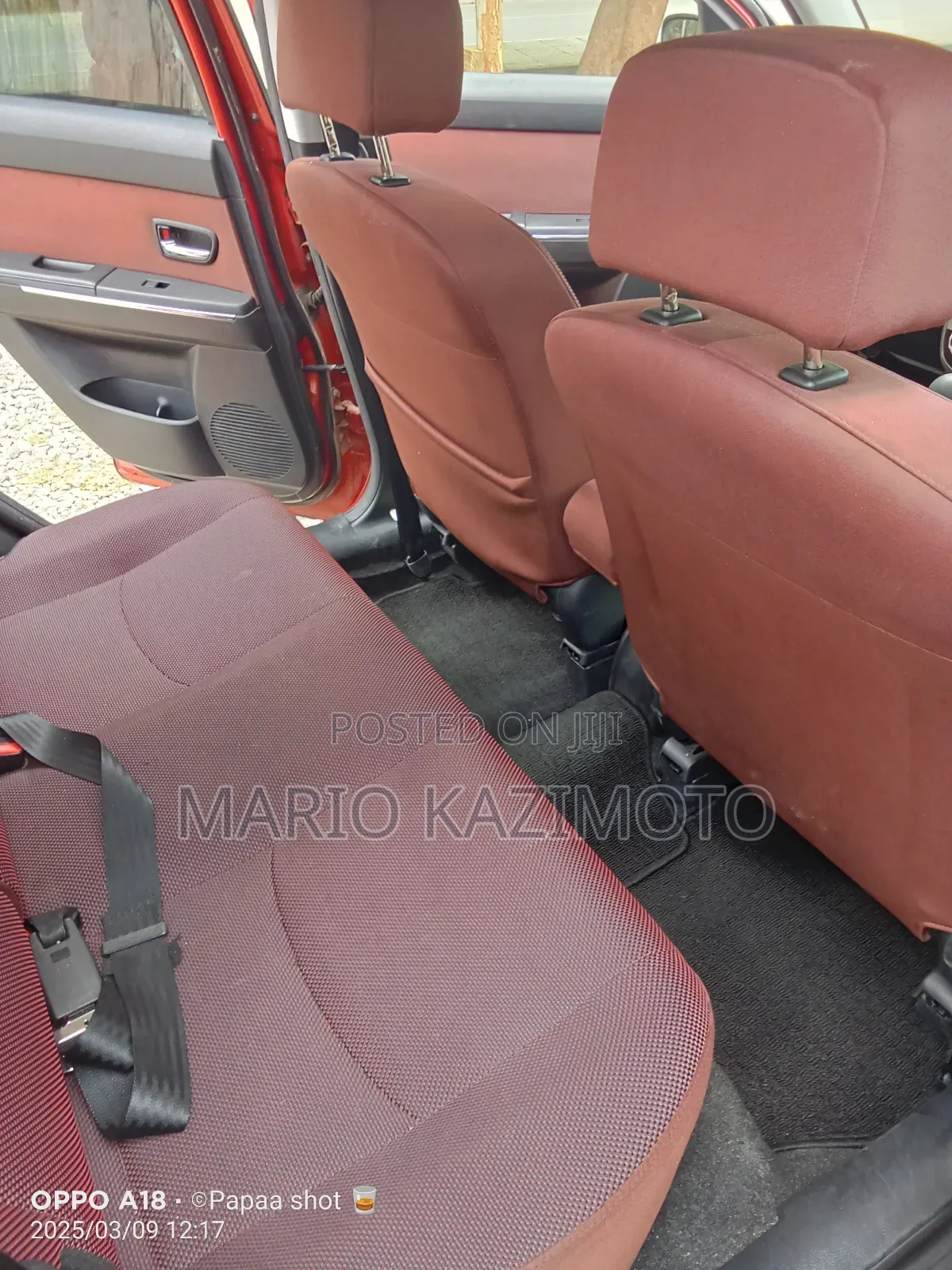 Mazda Verisa 2009 Red