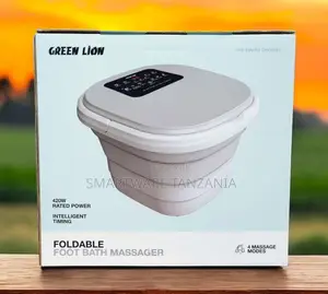 Collapsible Foot Spa Bath Massager With 8 Massage Rollers