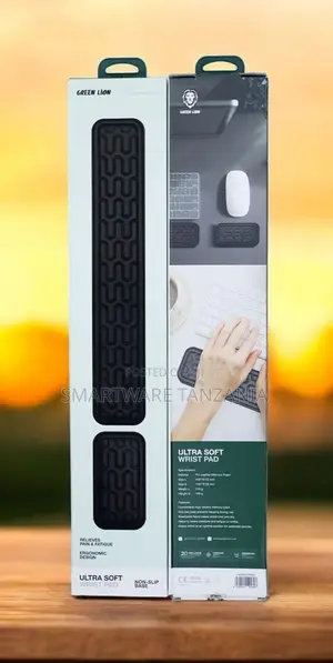 Green Lion Ultra Soft Wrist Pad - Black