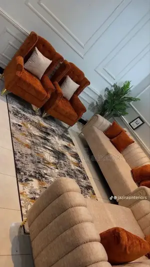 Sofa Set With Two Armchairs