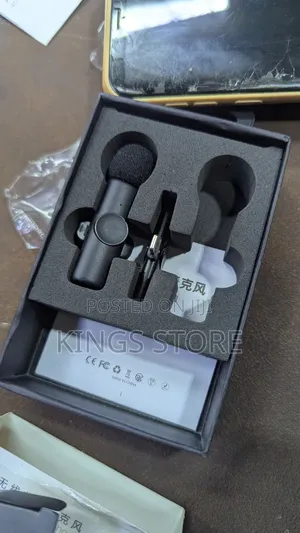 Double Wireless Microphone iPhone Type C Supported