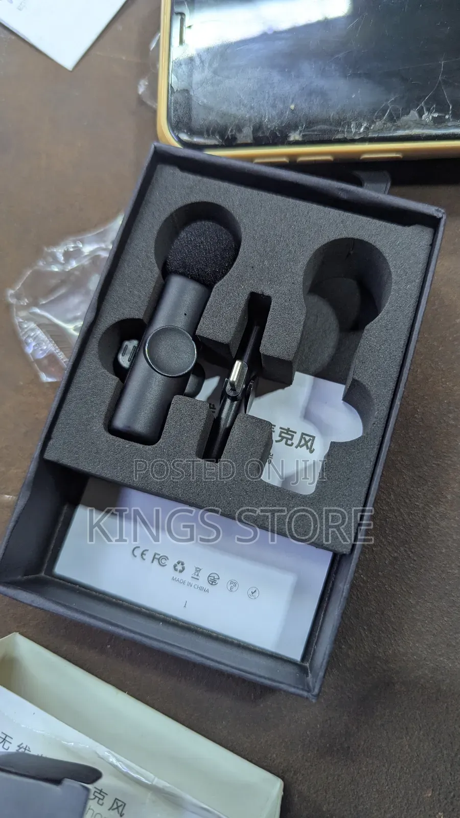 Double Wireless Microphone iPhone Type C Supported