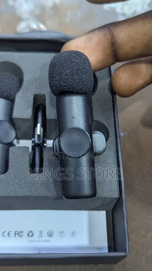 Double Wireless Microphone iPhone Type C Supported
