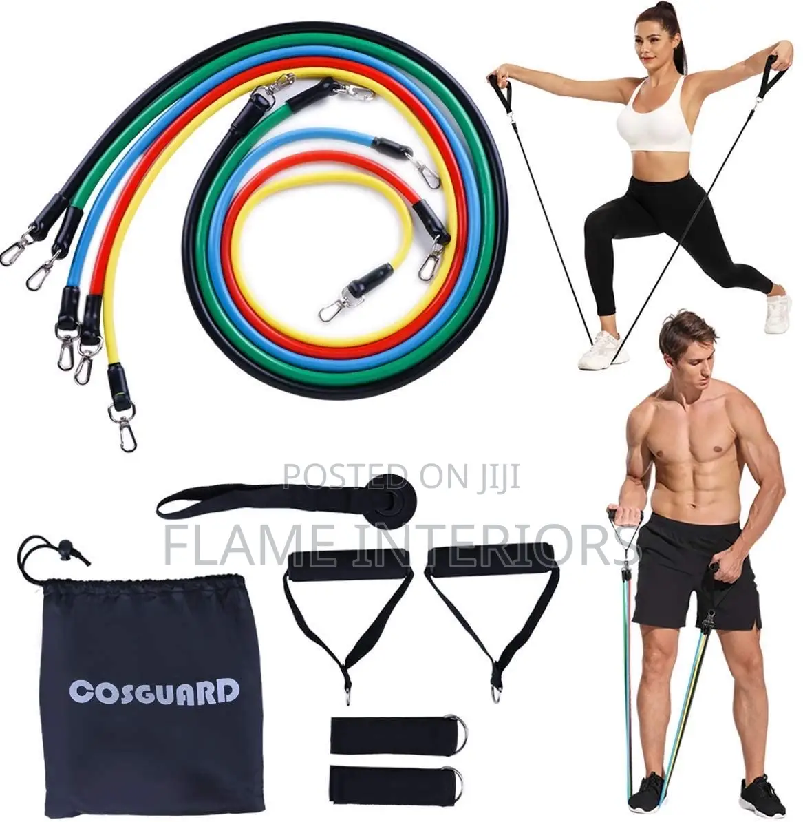 Resitance Bands {For Muscle Building}
