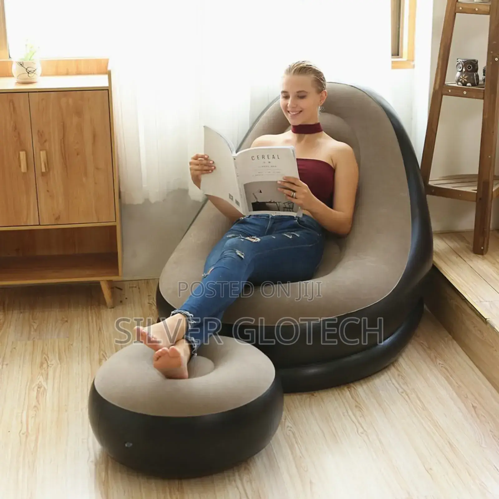 Sofa Upepo Nzuri Pamoja Na Pump Yake Unaikuta