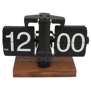 Retro Flip Over Table Clock