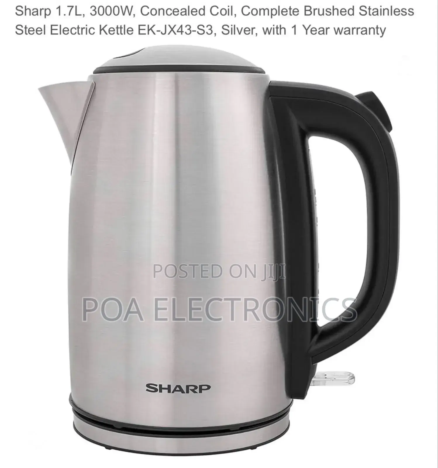 Sharp Plastic Kettles