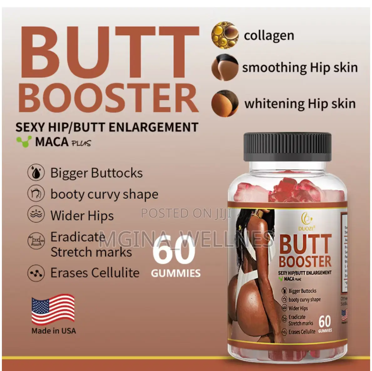 Butty Hips Enlargement Maca