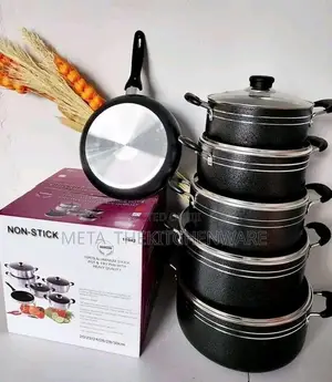 Non Stick Cookware Set 6pcs