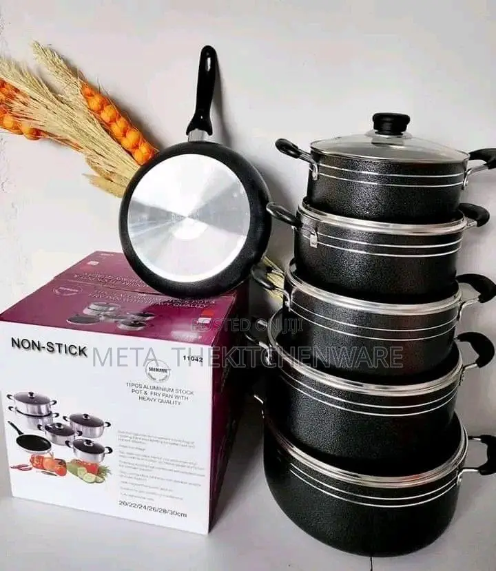 Non Stick Cookware Set 6pcs