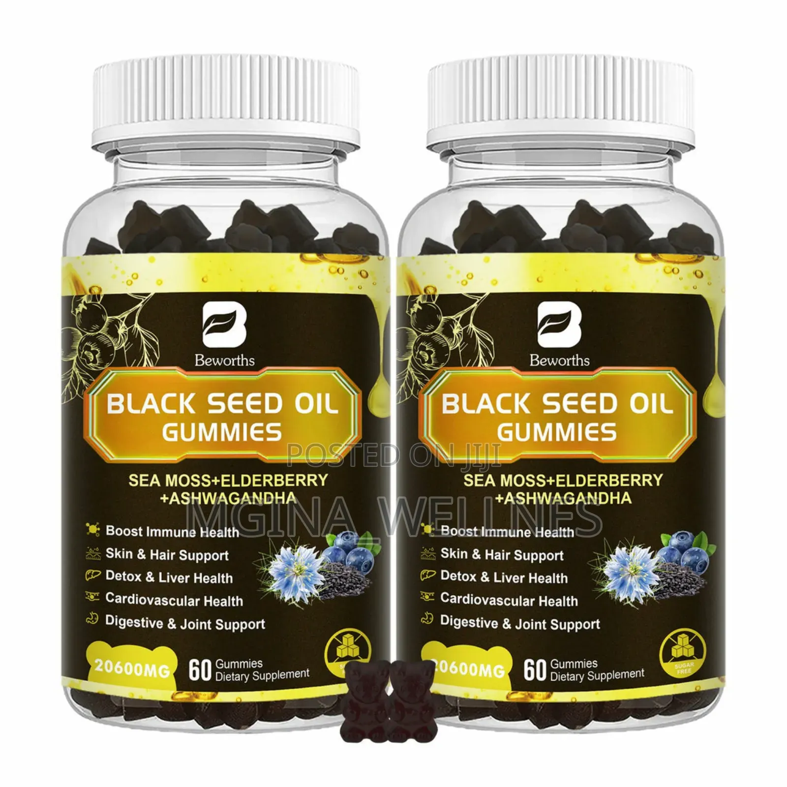 Beworths Black Seed Oil Gummies for Joint Support