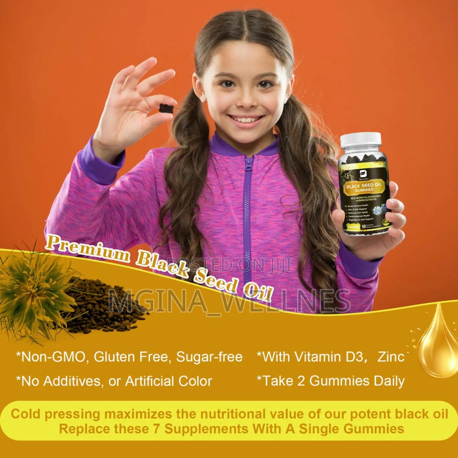 Beworths Black Seed Oil Gummies for Joint Support