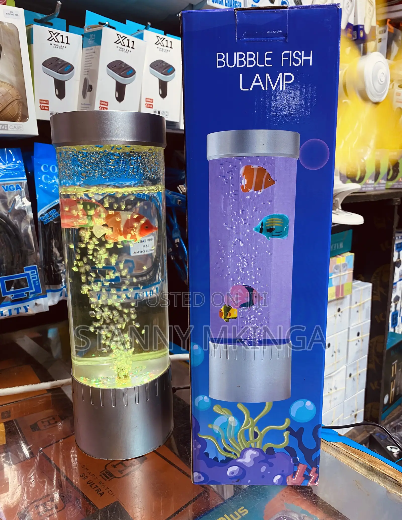 Bubble Fish Lamp