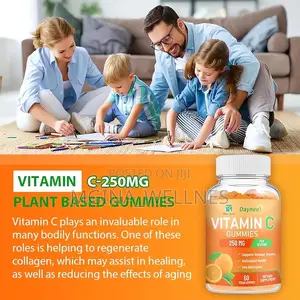Vitamin C Gummies 250mg, Supports Antioxidant