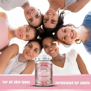 Skin Whitening Gummies, With Glutathione, Collagen and Bioth
