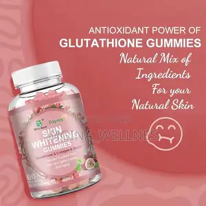 Skin Whitening Gummies, With Glutathione, Collagen and Bioth