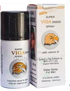 Photo - Super Viga 240000 Delay Spray With Vitamin E From Germany
