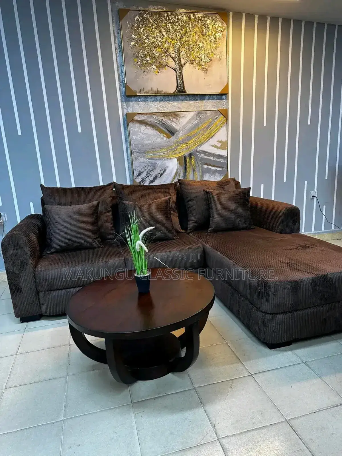 L Shaped Sofa La Watu Wanne Classic Sana