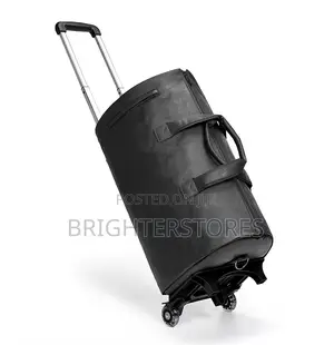 Suit Bag Leather With Wheels