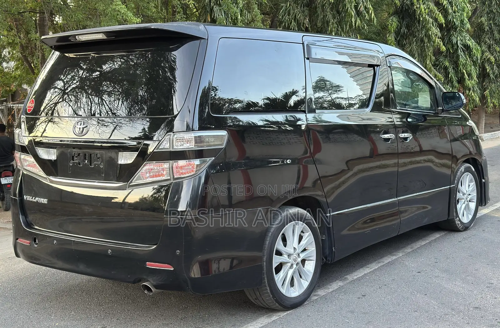 Toyota Vellfire 2008 Burgundy