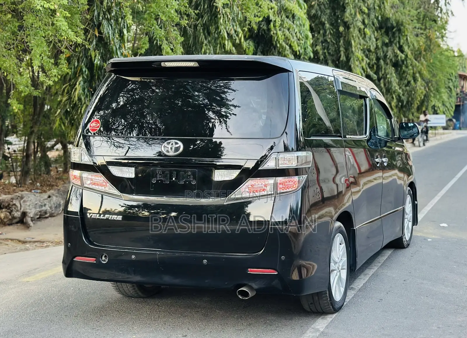 Toyota Vellfire 2008 Burgundy