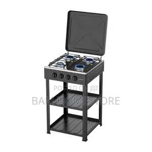 Gas Stove With Cabinet ( 3 Gas Plate+ 1 Electric Hot Plate)
